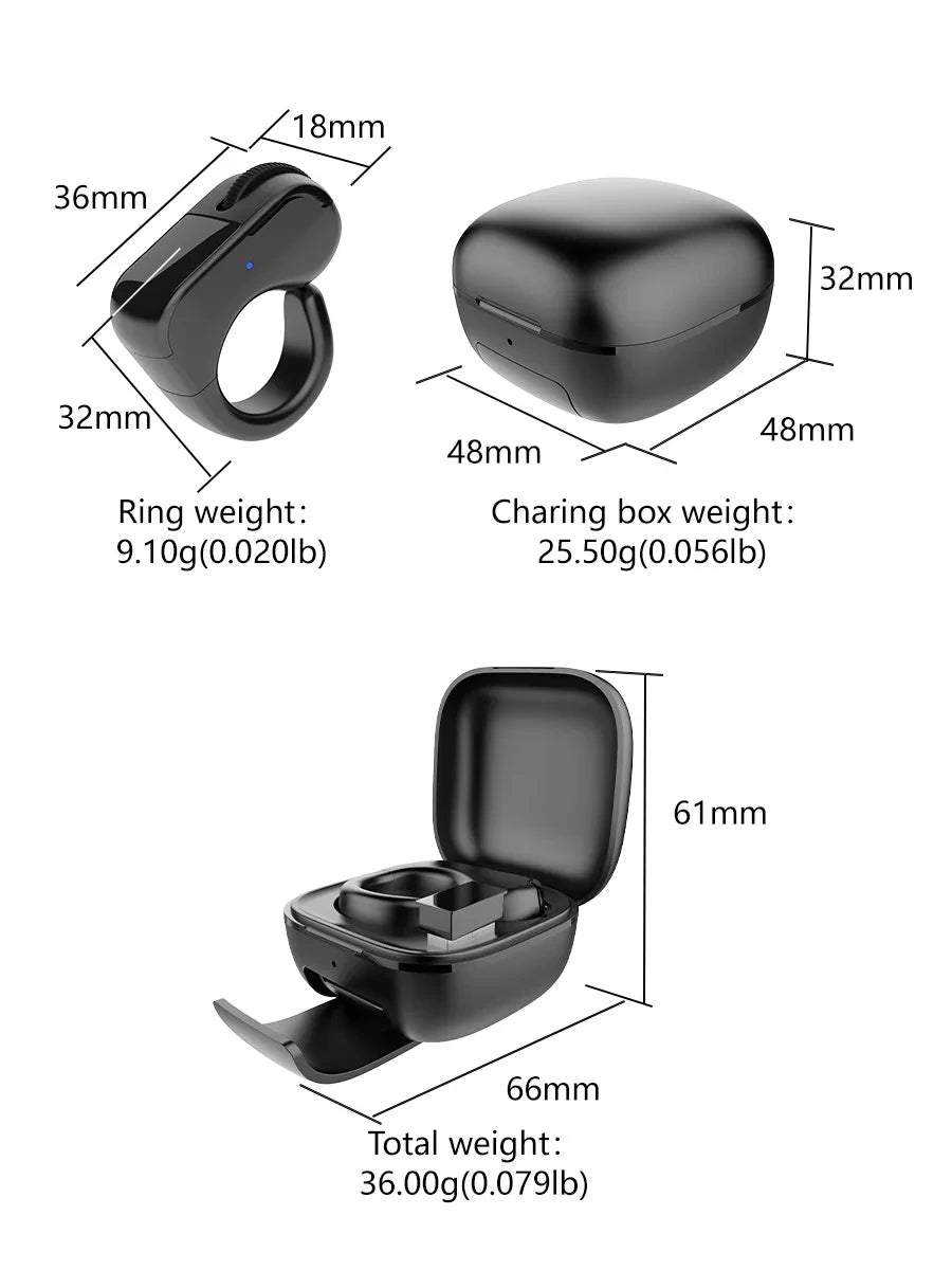 Ring Mouse Touch Control – Ratón tipo anillo
