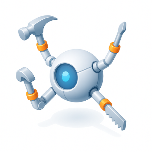 icono categoria herramientas, gadget esfera 