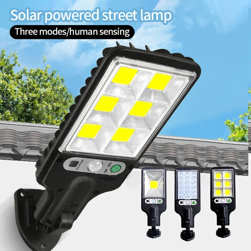 Lámpara Solar LED - Detección de movimiento