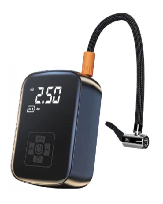 compresor portatil ruedas balones hinchables