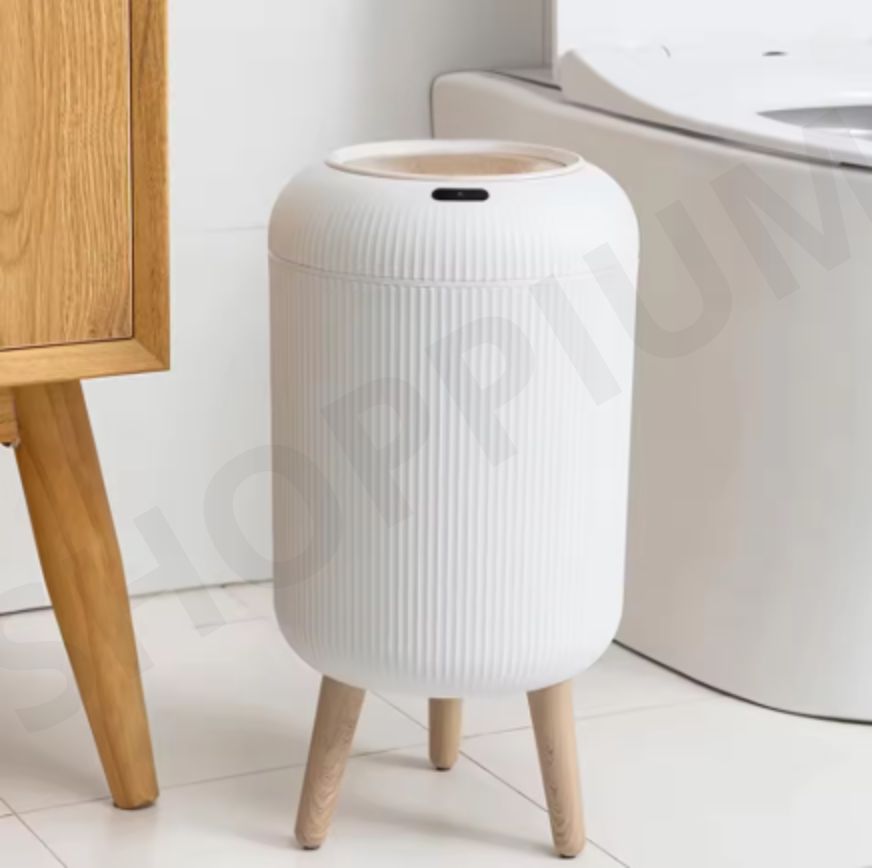 Cubo de basura inteligente automatico con sensor infrarrojo