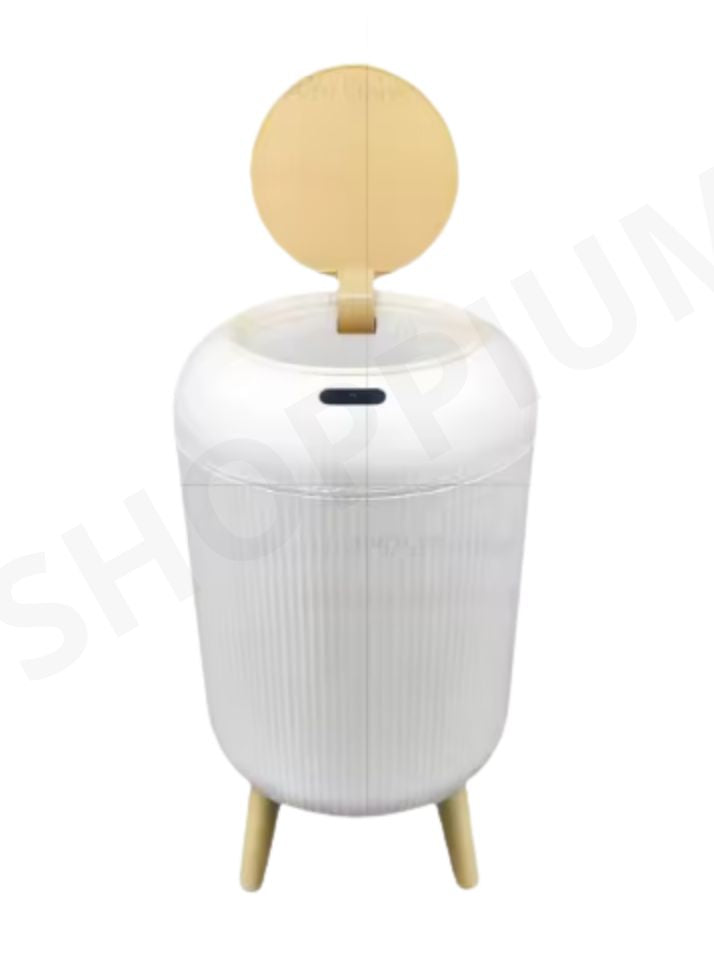 Cubo de basura inteligente automatico con sensor infrarrojo