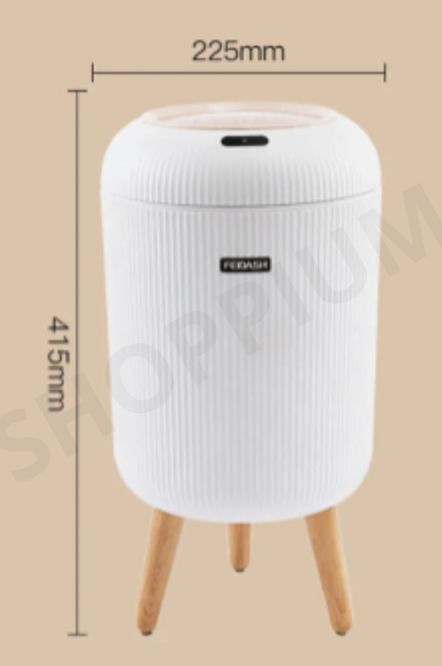 Cubo de basura inteligente automatico con sensor infrarrojo