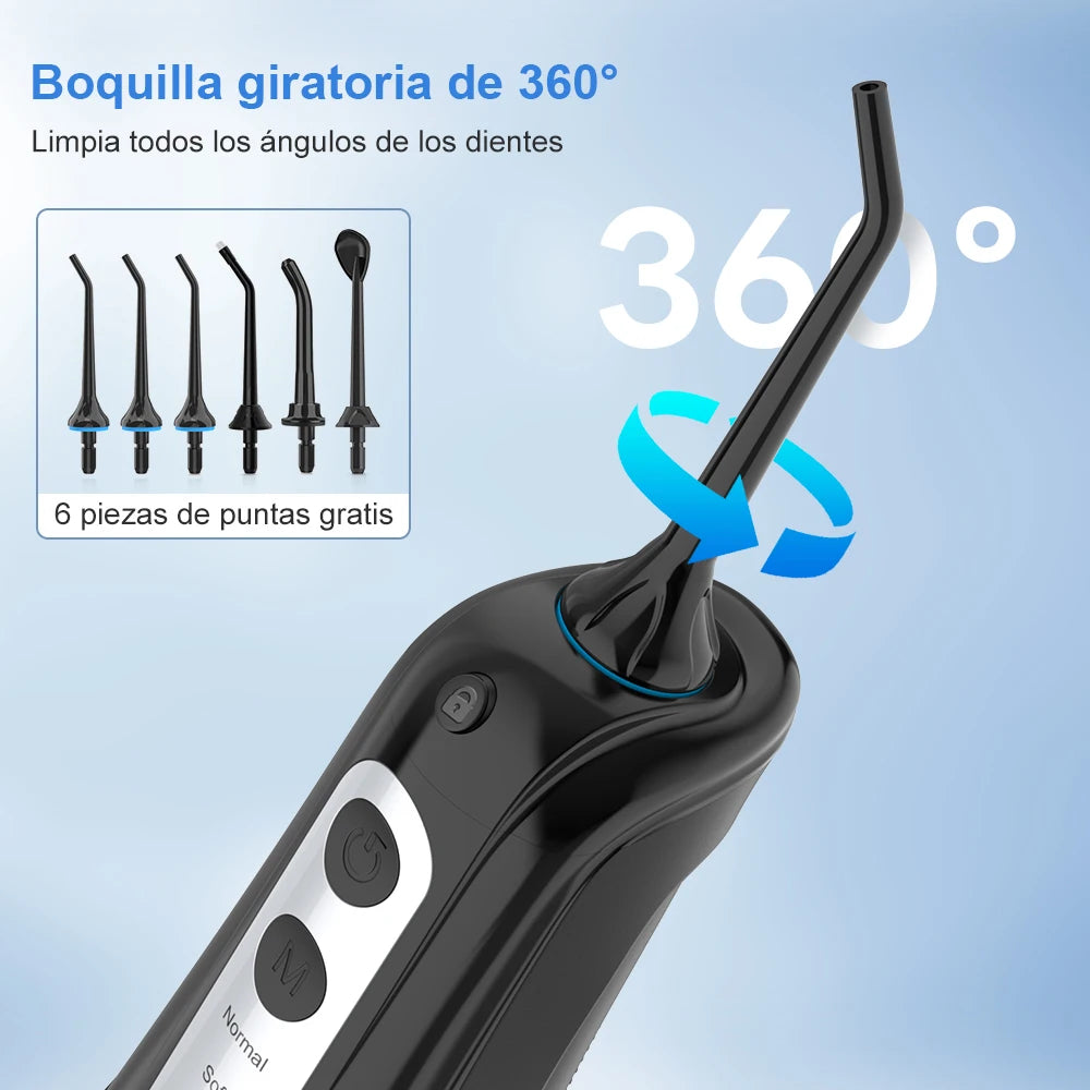 Irrigador dental portátil INSMART con depósito de 300ml