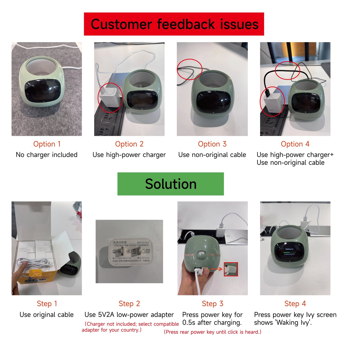 Maceta inteligente con expresiones interactivas Gadget para plantas con IA y sensores