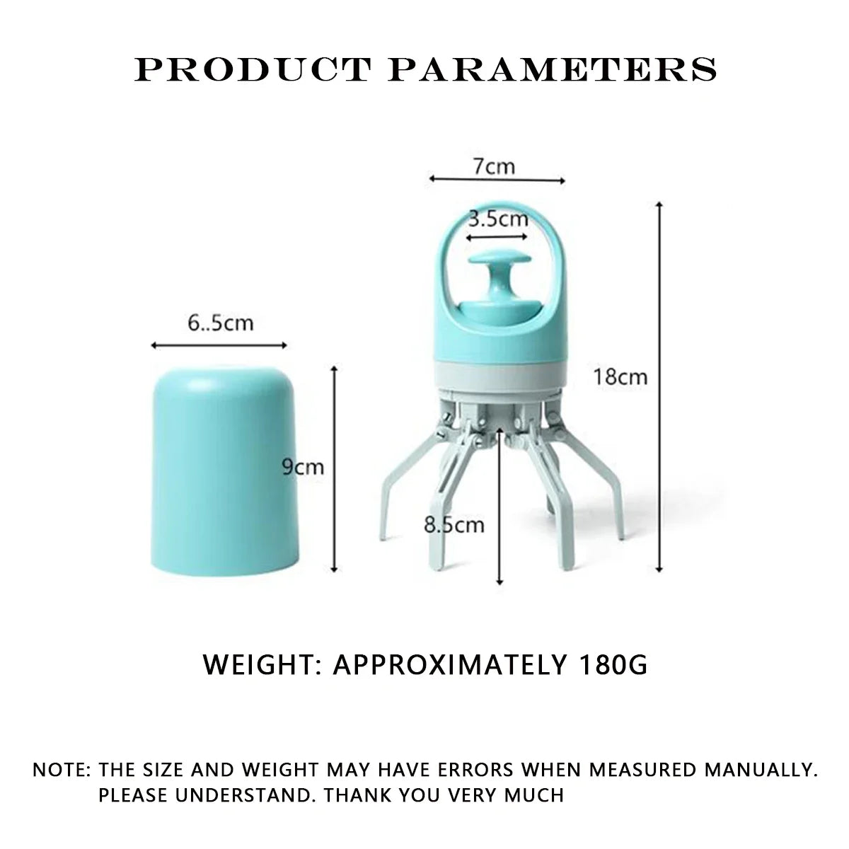 Recogedor portátil de excrementos con dispensador integrado