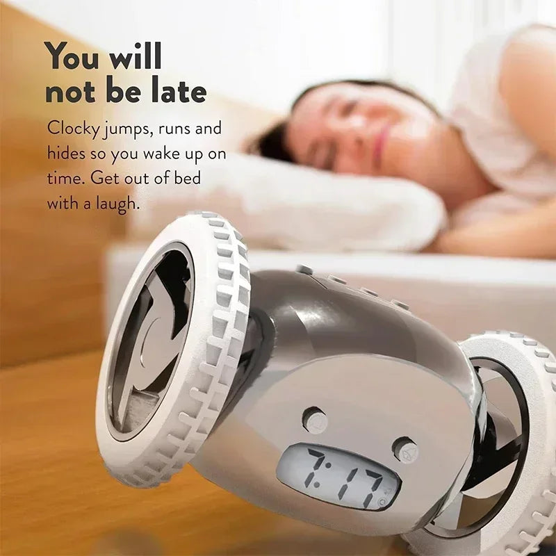 RelocoClock - Despertador loco con ruedas - Recargable