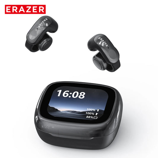 Auriculares Bluetooth ERAZER XF28 - estuche con pantalla y traducción