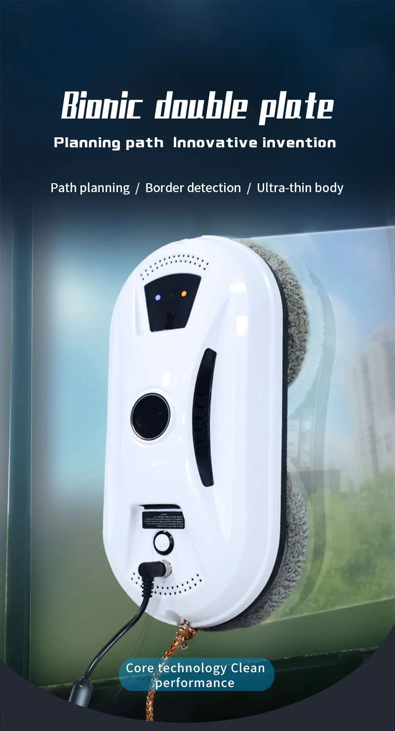 Robot limpiacristales automático - Succión inteligente