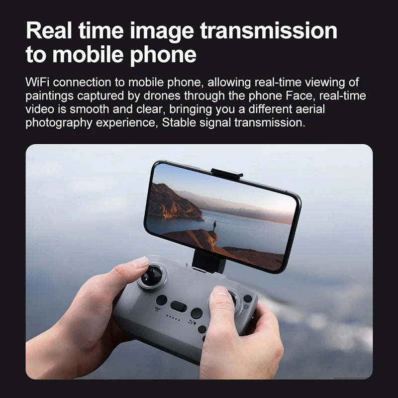 Mini Drone V66  Cámara HD 8K - detección de obstáculos