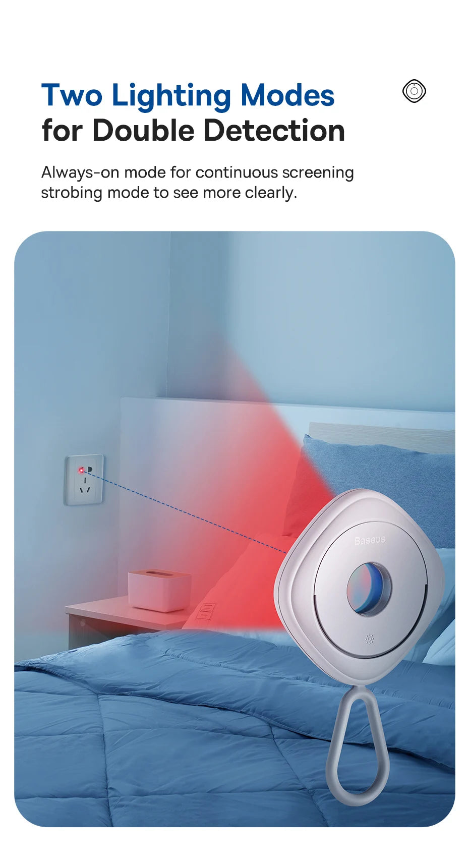 Detector de Cámaras Ocultas – Seguridad Anti espía