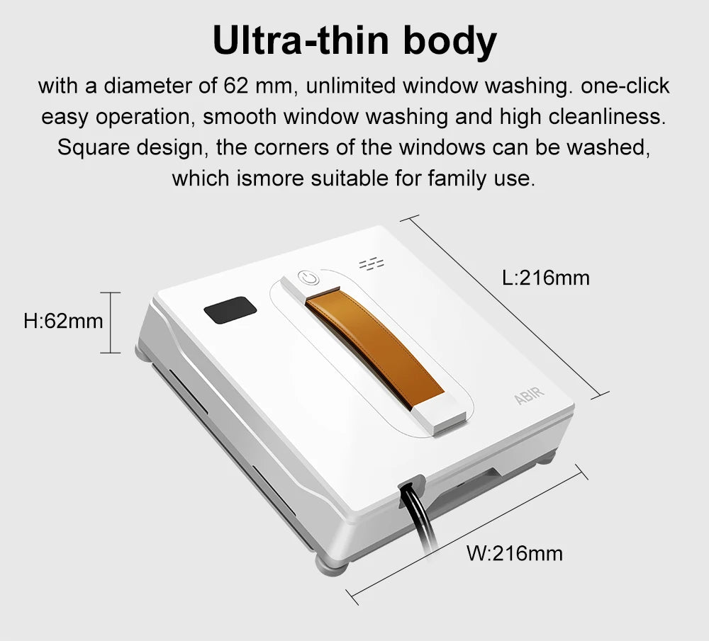 Robot limpiacristales inteligente - Pulverizador de agua