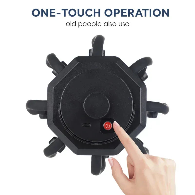 Masajeador de cabeza – 8 brazos y luz roja