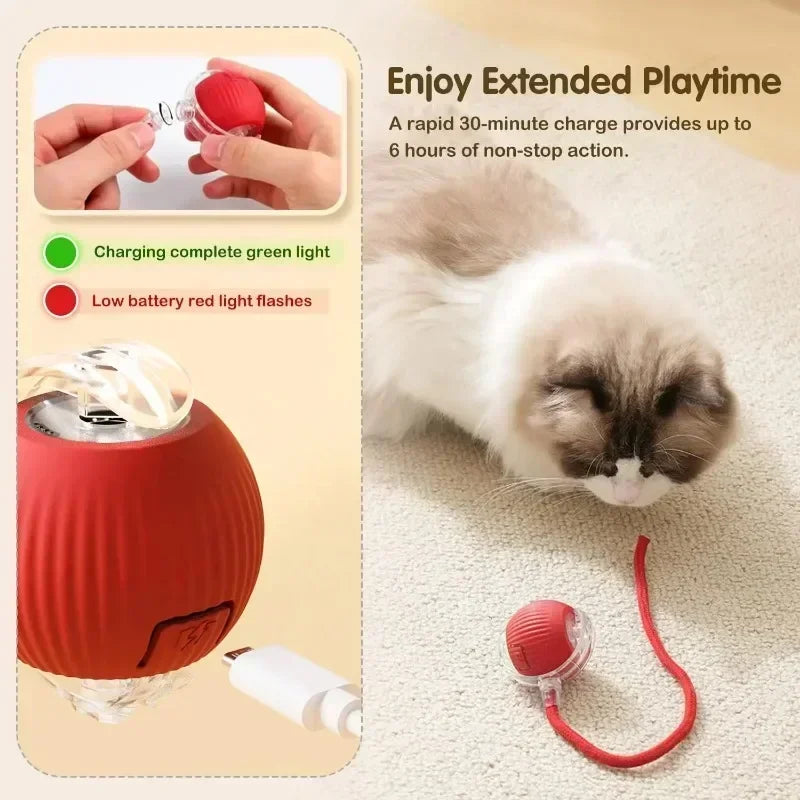 Pelota Interactiva para Gatos