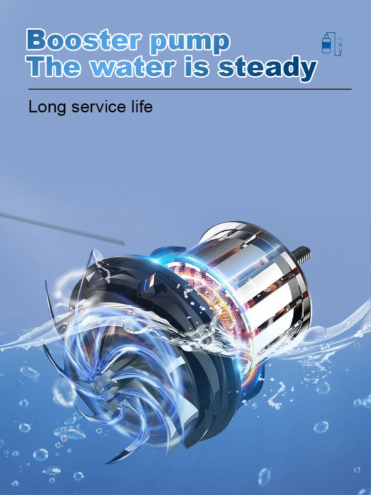 Ducha Portátil Eléctrica - carga USB