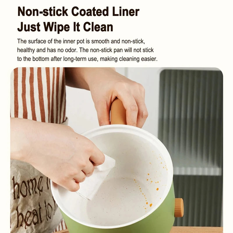 olla eléctrica multifuncional de facil limpieza