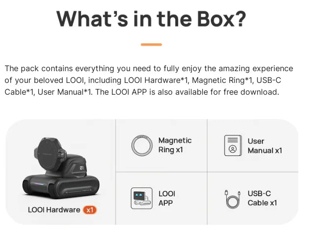 LOOI Robot Soporte de Teléfono Inteligente con ChatGPT