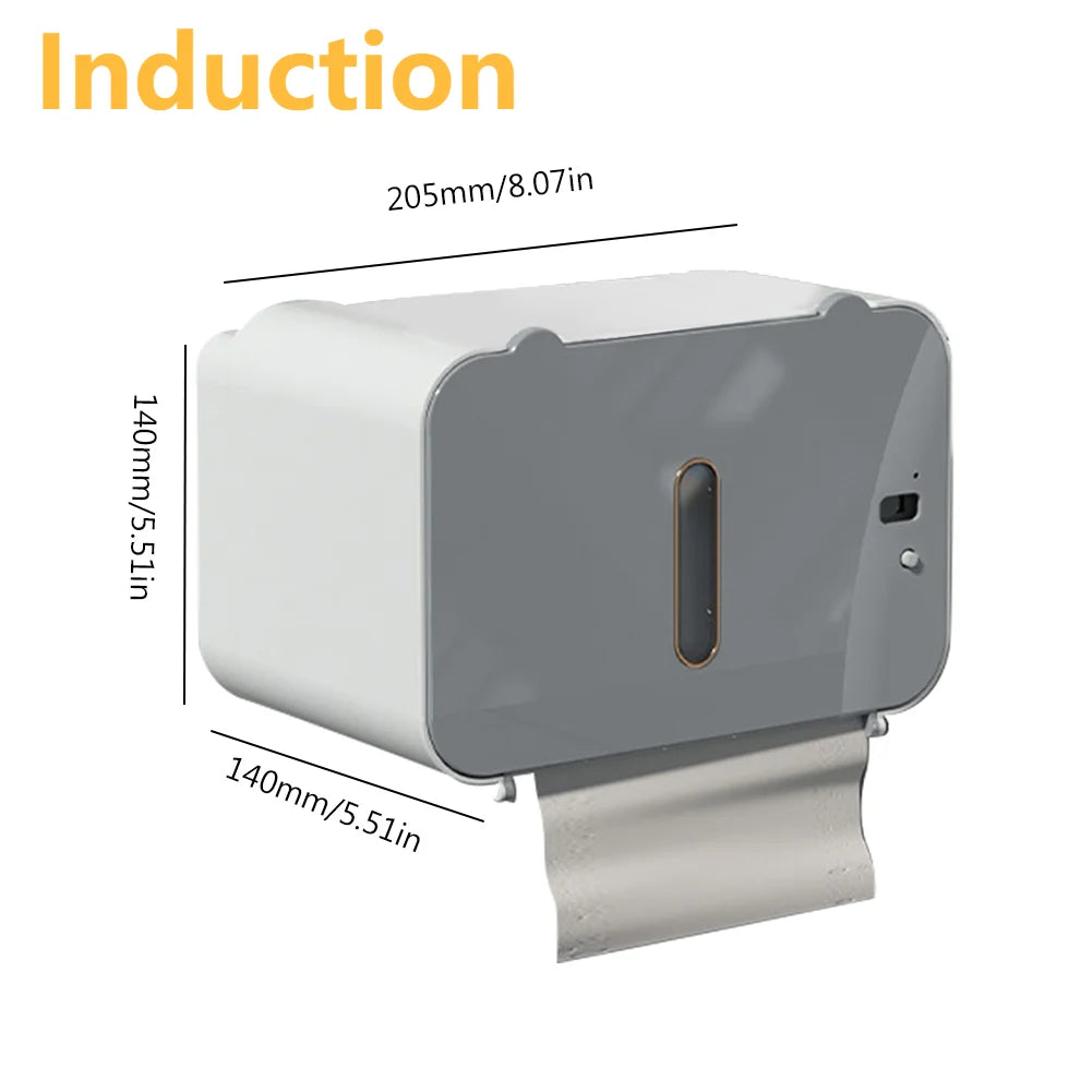 Soporte de Papel Higiénico Inteligente - Automático e Impermeable