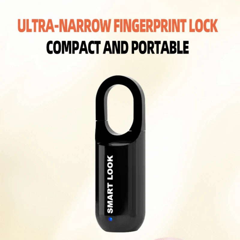Candado inteligente con huella digital - recargable y app