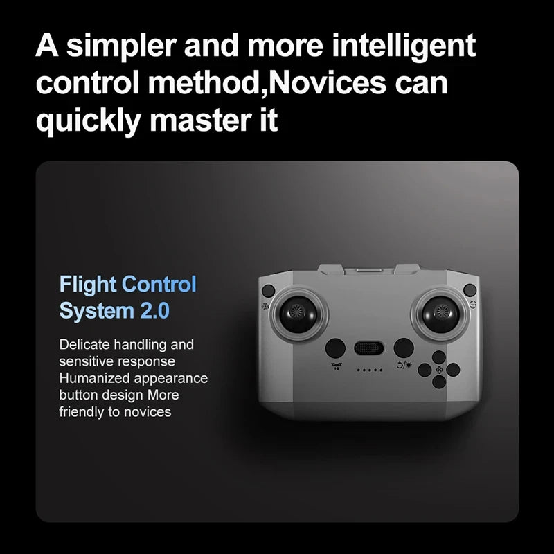 Mini Drone V66  Cámara HD 8K - detección de obstáculos