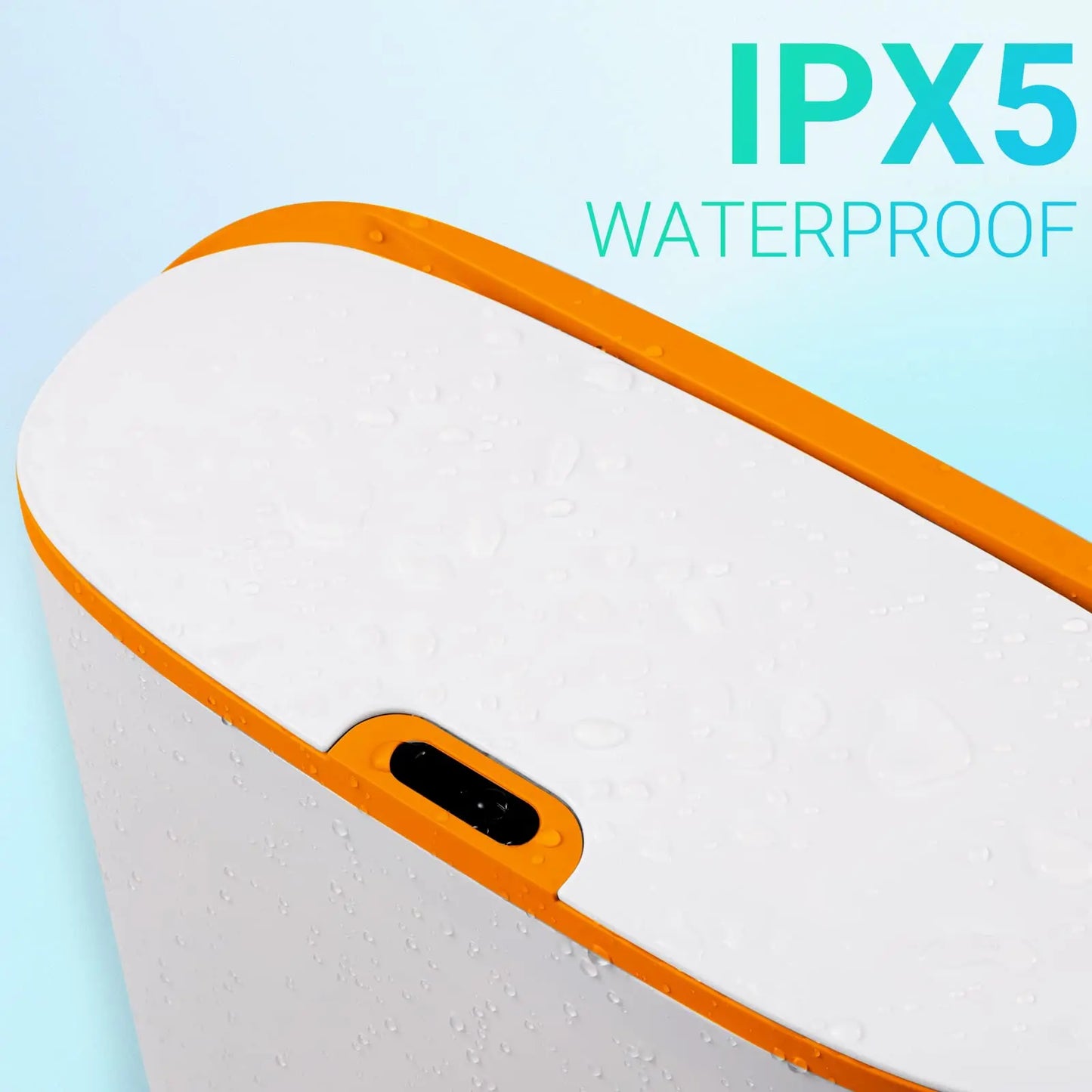 cubo automático resistente al agua IPX5