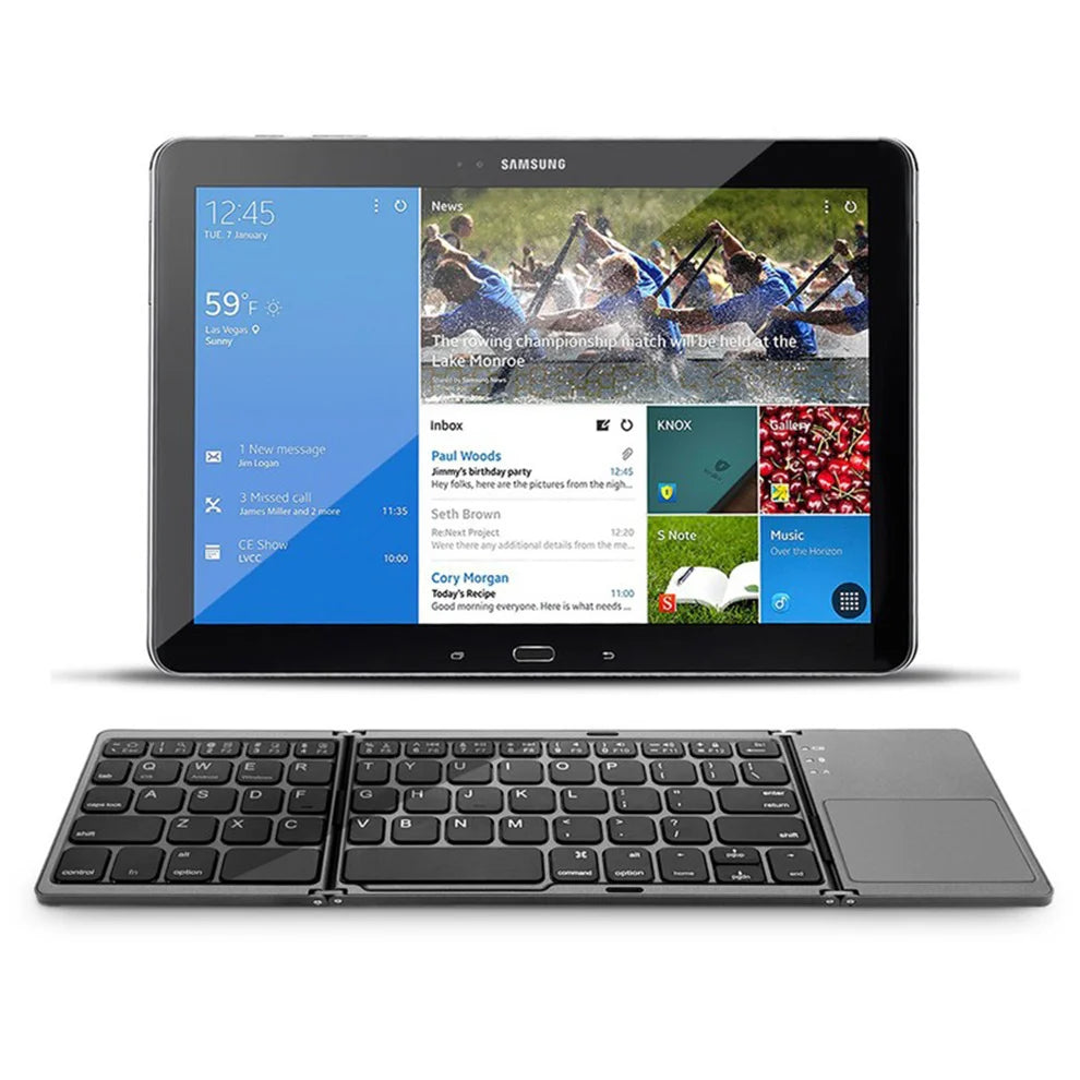 teclado inalámbrico compacto para tablet