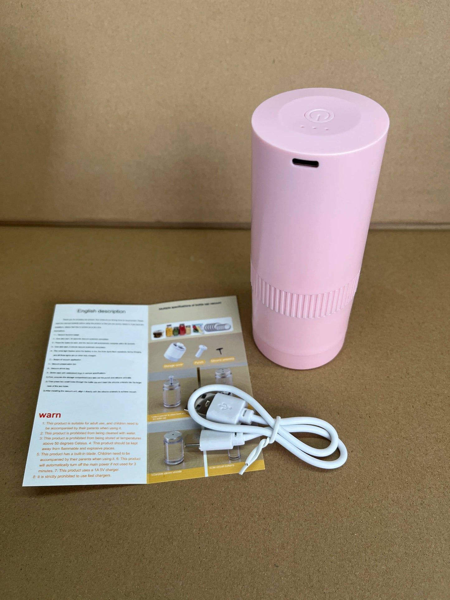 Sellador al vacío portátil - Recargable USB