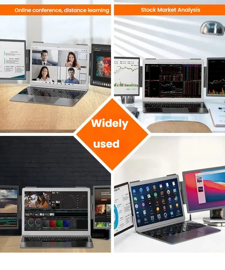 Monitor Dual Portátil 14”  – Pantalla Secundaria