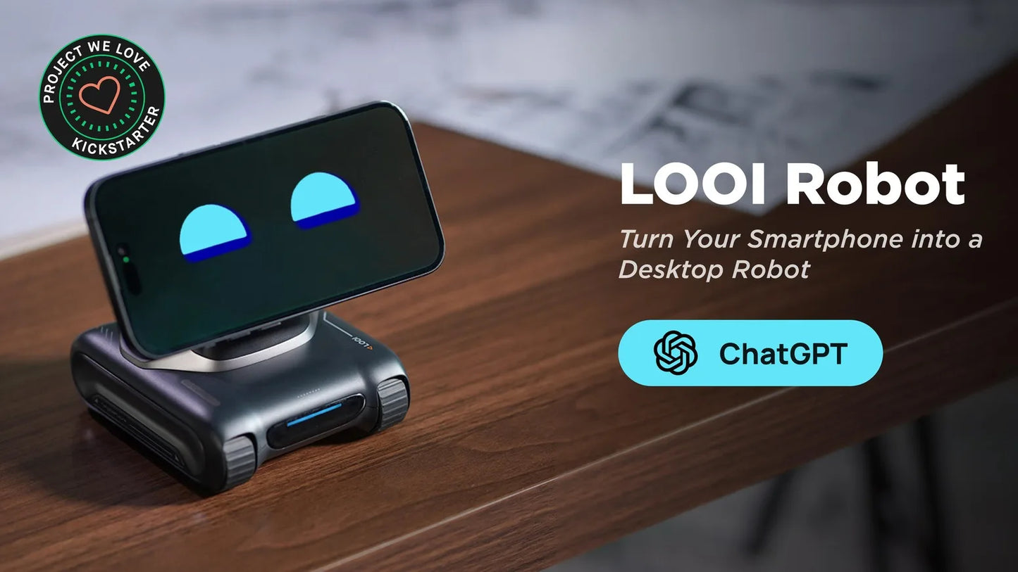 LOOI Robot Soporte de Teléfono Inteligente con ChatGPT
