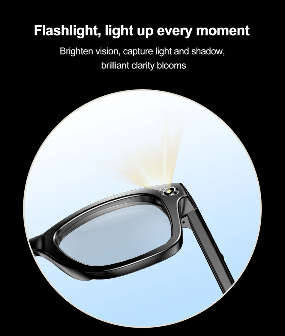 gafas inteligentes con flash