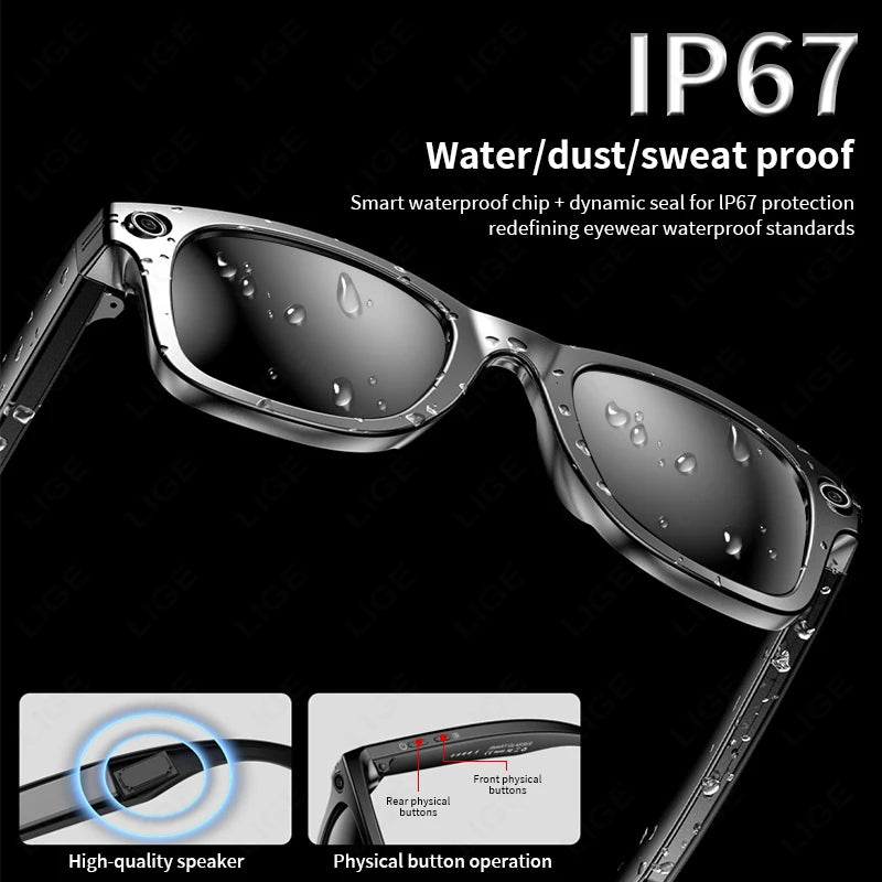 gafas con IA resistentes al agua IP67