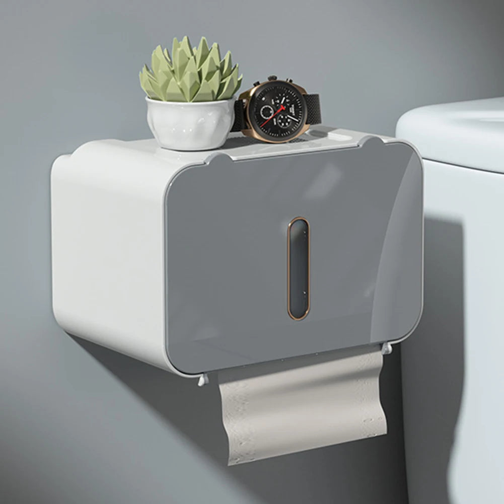 Soporte de papel higiénico inteligente con sensor automático