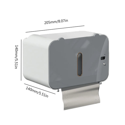 Soporte de papel higiénico inteligente con sensor automático