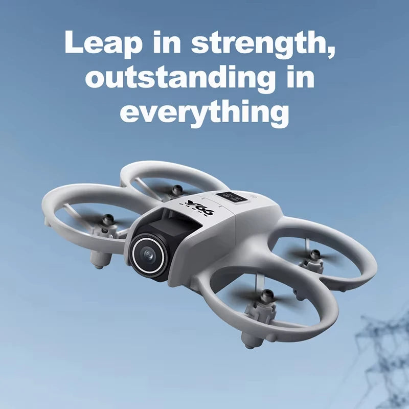 V66 Mini Drone con cámara HD 8K en vuelo