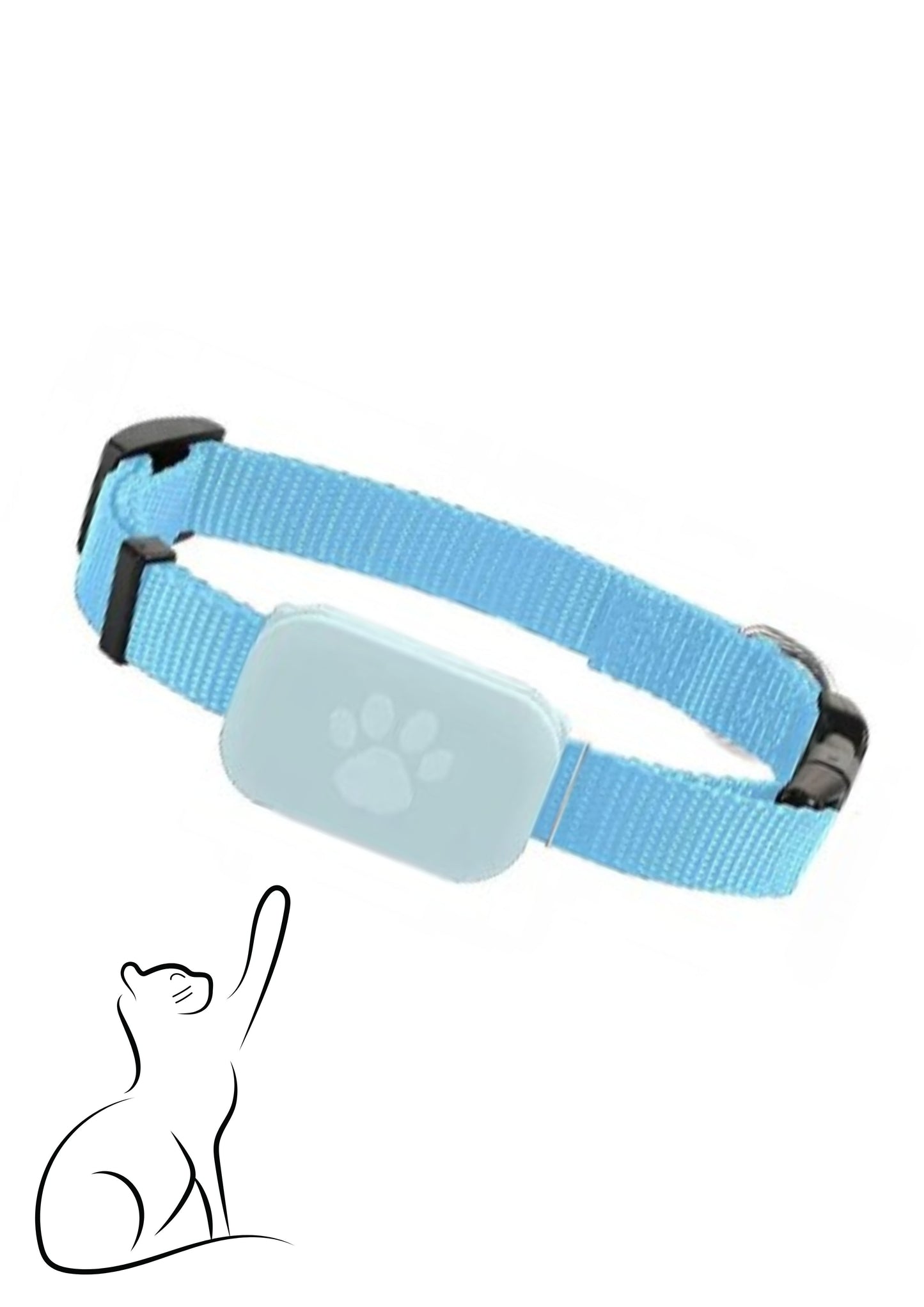 Collar GPS para Gatos - Localizador Inteligente