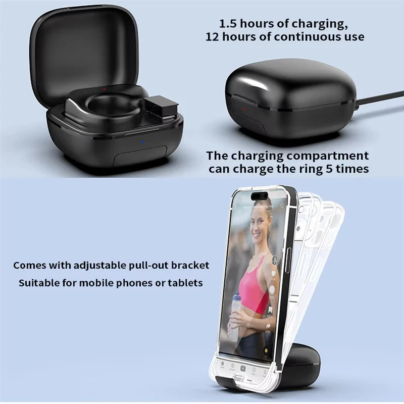 control remoto móvil y pc 1'5 hora de carga 12h de funcionamiento