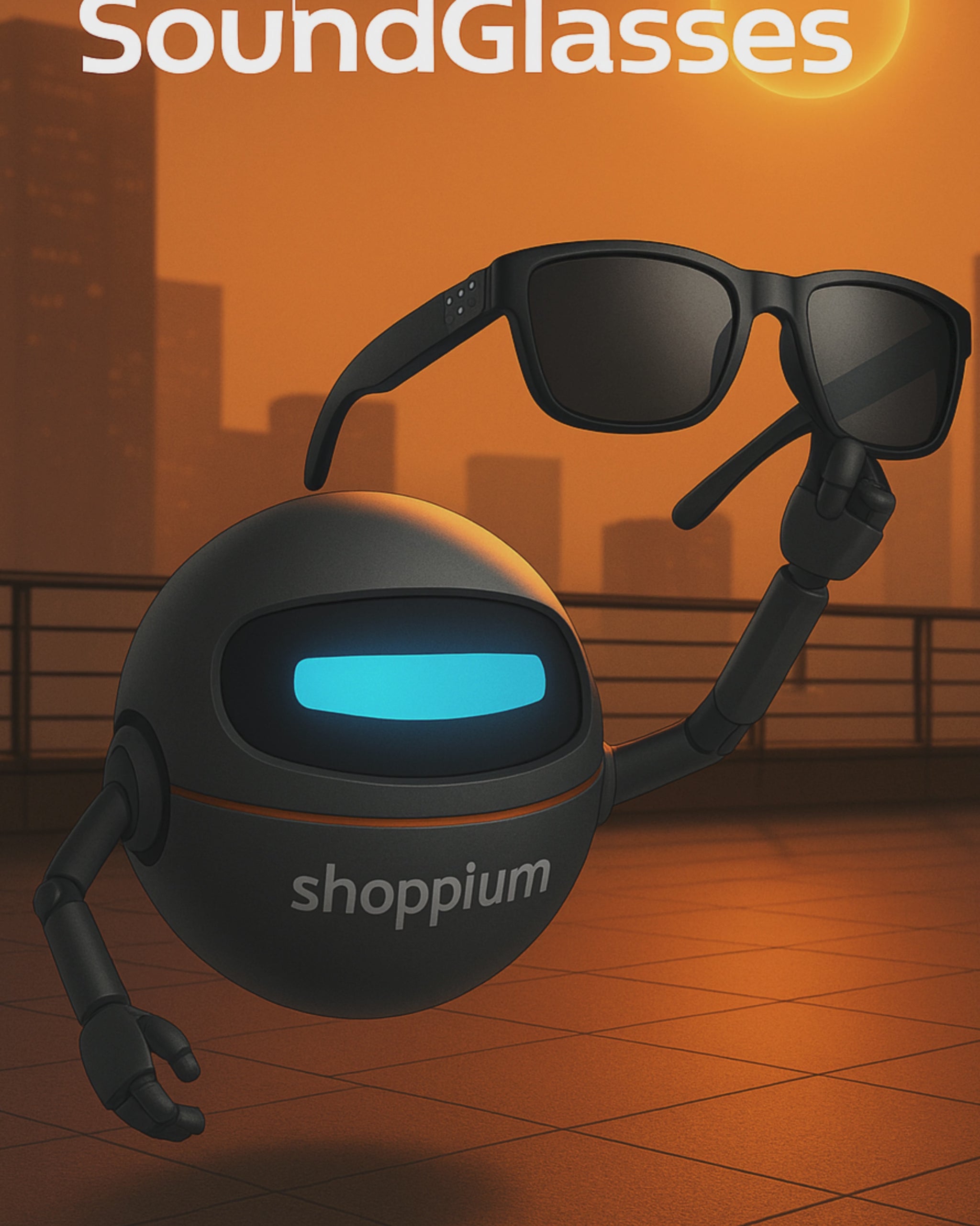 Gafas de sol inteligentes con audio Bluetooth soundGlasses