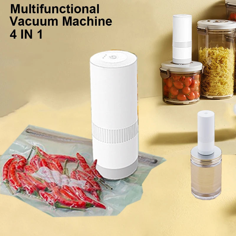 sellador al vacío portátil multifuncional 4 en 1